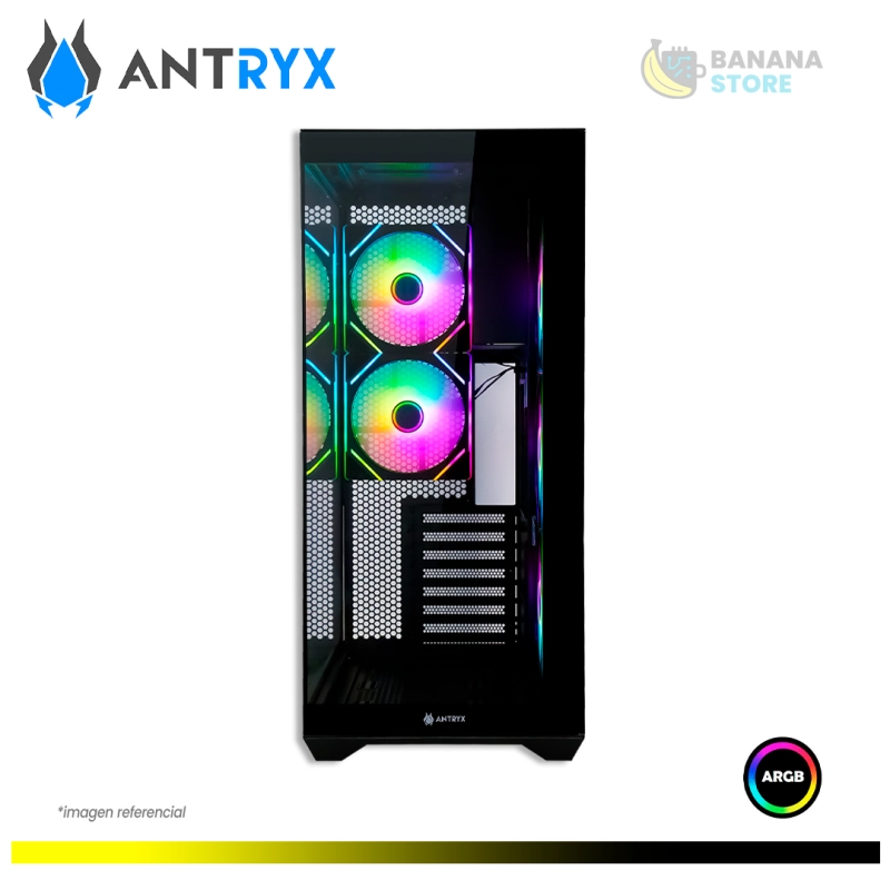 CASE ANTRYX FX 970 PRO FAN X5 ARGB USB-C BLACK