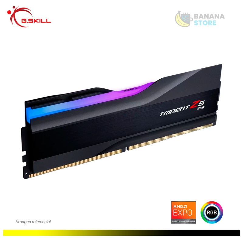MEMORIA RAM 16GB G SKILL TRIDENT Z5 RGB 7200MHZ DDR5 CL34 INTEL XMP