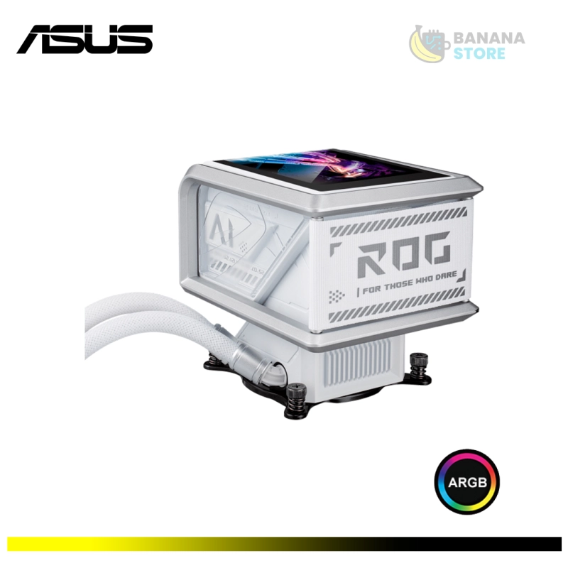 REFRIGERACION LIQUIDA ASUS ROG RYUO IV 360 ARGB AMOLED 6.67"  WHITE AMD/INTEL