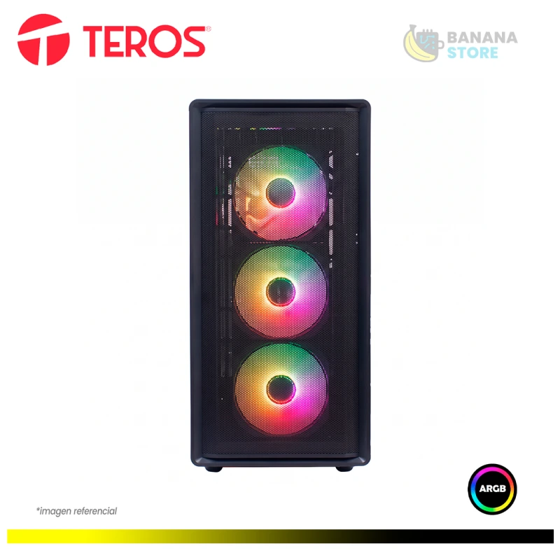 CASE TEROS TE-1323G ARGB BLACK
