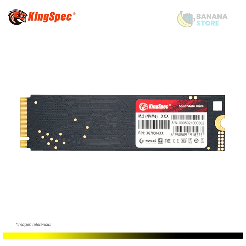 UNIDAD ESTADO SOLIDO 1TB KINGSPEC XG-7000 NVME M.2 7400MB/S 4.0