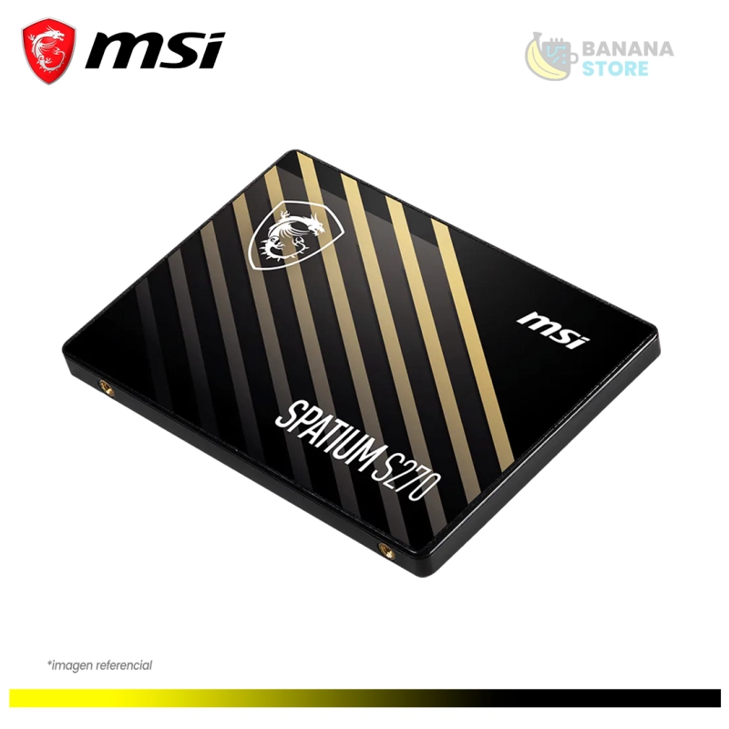 UNIDAD ESTADO SOLIDO 1TB MSI SPATIUM S270 SATA III 6GBPS 2.5 960GB
