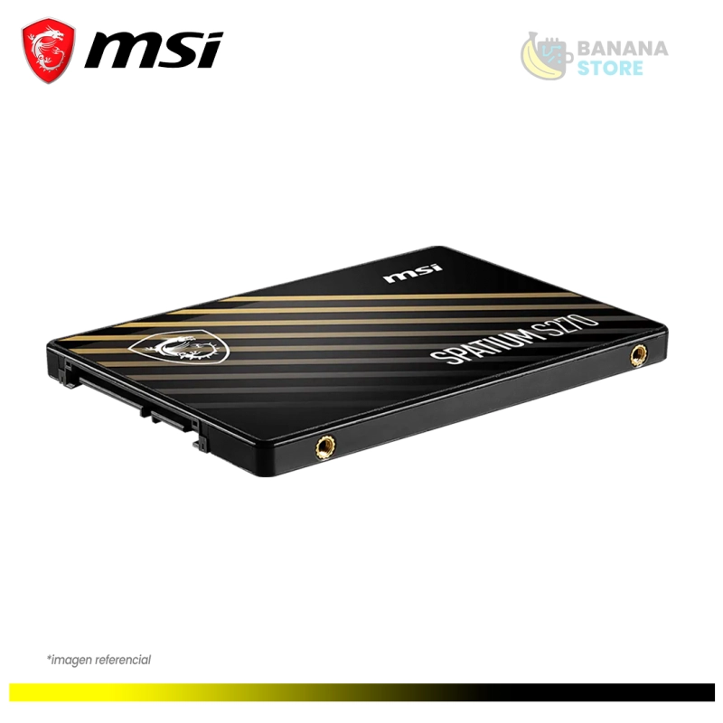 UNIDAD ESTADO SOLIDO 1TB MSI SPATIUM S270 SATA III 6GBPS 2.5 960GB