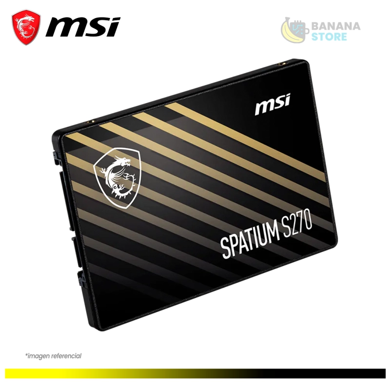 UNIDAD ESTADO SOLIDO 1TB MSI SPATIUM S270 SATA III 6GBPS 2.5 960GB