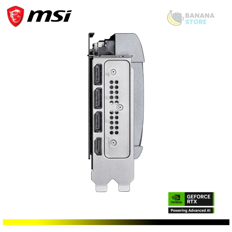 TARJETA DE VIDEO NVIDIA GEFORCE RTX 5070 MSI VENTUS 2X OC 12GB BLACK GDDR7